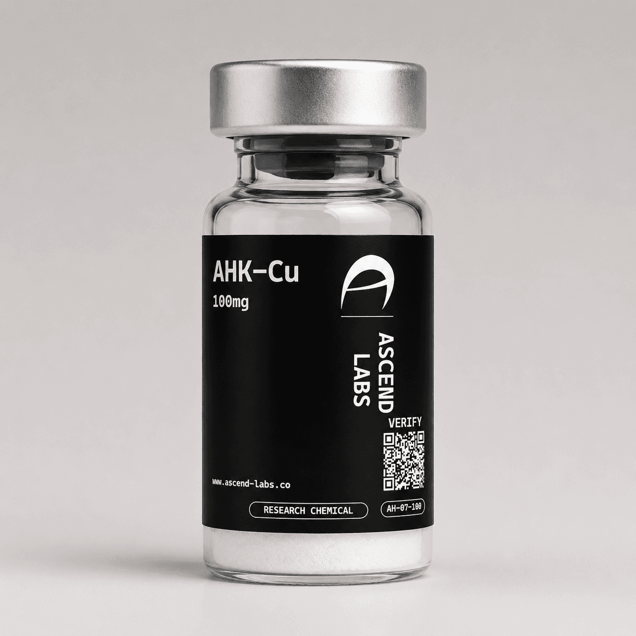 AHK-Cu — lyofilizovaný výskumný peptid, liekovka