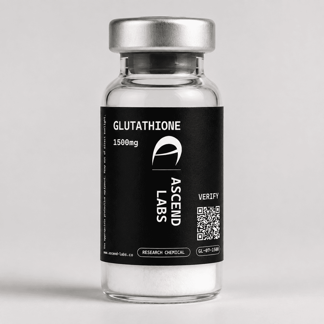 Glutathione — lyofilizovaný výskumný peptid, liekovka