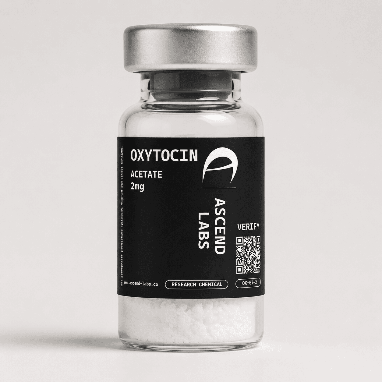 Oxytocin acetate — lyofilizovaný výskumný peptid, liekovka