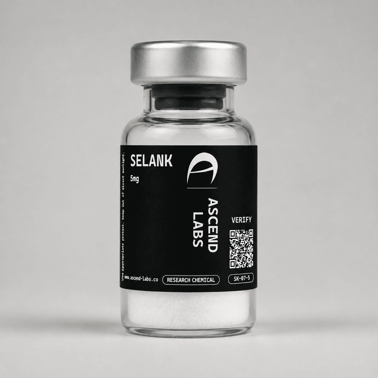 Selank — lyofilizovaný výskumný peptid, liekovka